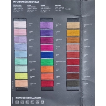 Solar 71% Viscose 29% Poliamida