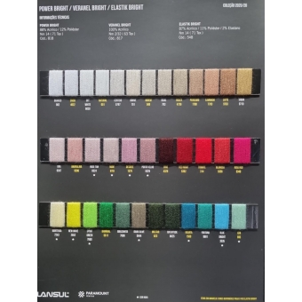 Power Bright  88% Acrilico / 12% Poliester