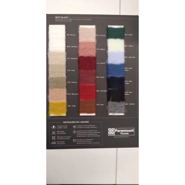 Mont Blanc 53% Viscose / 37% Acrilico / 10% Poliamida