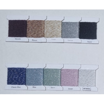 Mescla Shine 44,5% Viscose 44,5% Acrílico 11% Poliéster