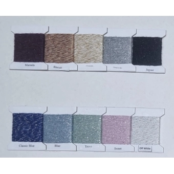 Mescla Shine 44,5% Viscose 44,5% Acrílico 11% Poliéster