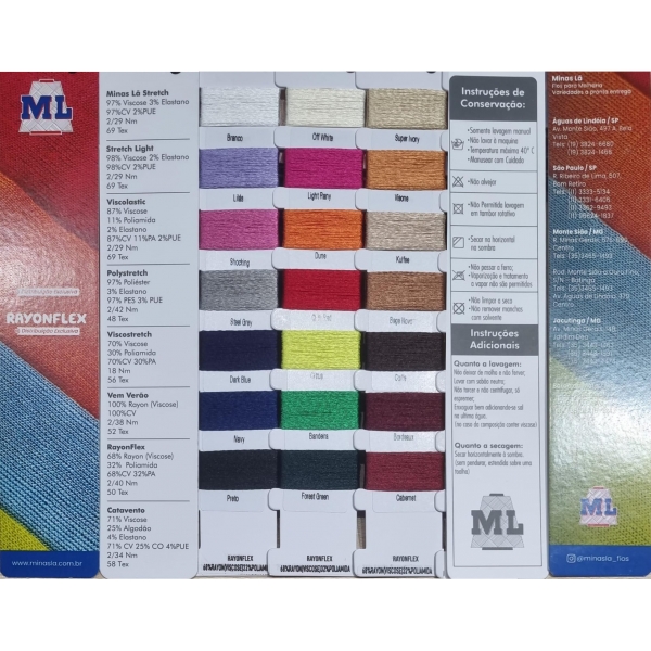 RayonFlex 68% Rayon 32% Poliamida