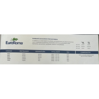 Barbante espessura 6 - 1,800kg